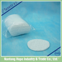 round shape cosmetic cotton pad